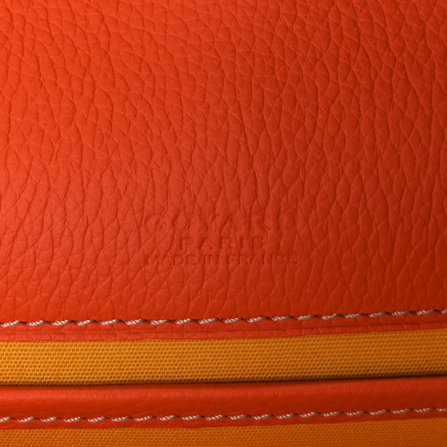 Goyard Goyardine Belvedere II PM Messenger Bag  Orange