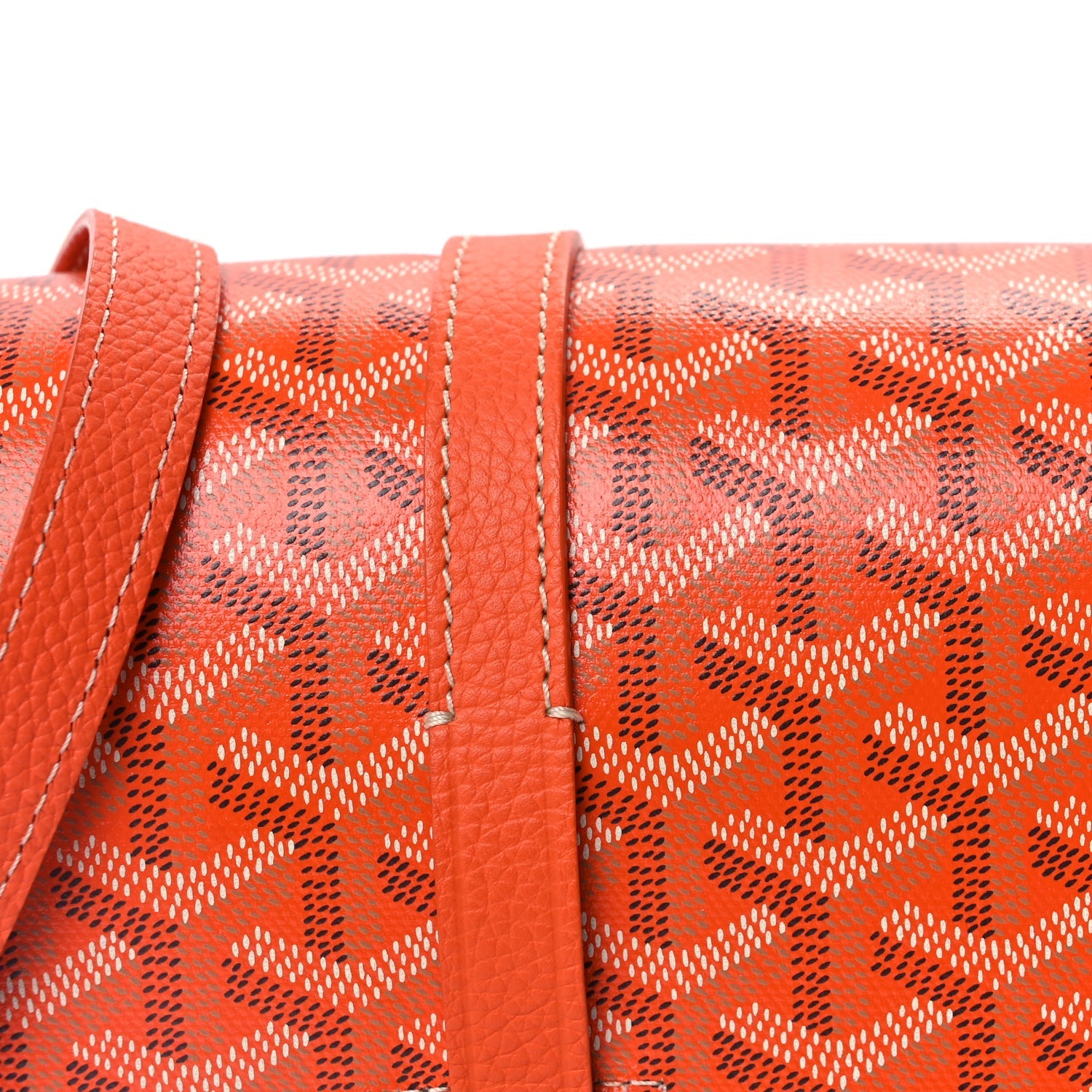 Goyard Goyardine Belvedere II PM Messenger Bag  Orange