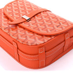 Goyard Goyardine Belvedere II PM Messenger Bag  Orange