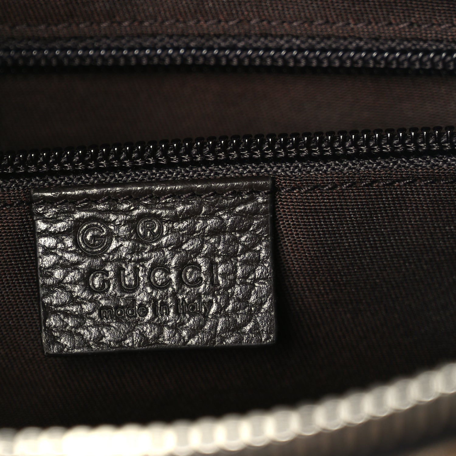 Gucci Monogram Dollar Calfskin Boston Duffle Bag Beige Ebony Testa di Moro Marrone Scuro