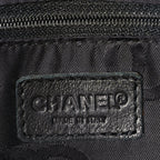 Chanel Calfskin Wild Stitch Top Handle Bag Black