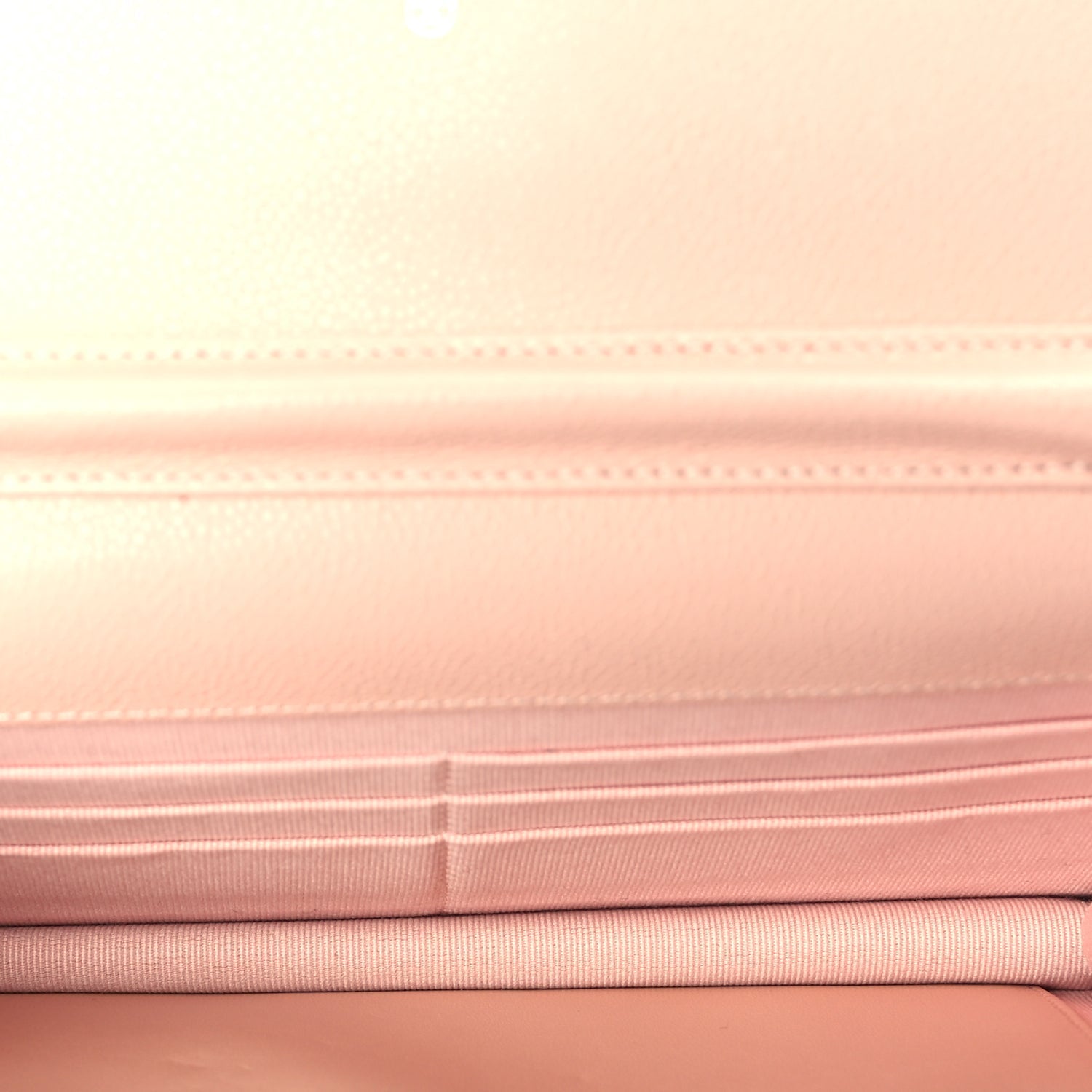 Chanel Caviar Quilted Wallet on Chain WOC  Light Pink