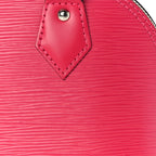 Louis Vuitton Epi Jacquard Alma BB  Rose Pondicherry