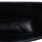 Saint Laurent Patent Le 5 A 7 Monochrome Hobo  Black