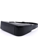 Saint Laurent Patent Le 5 A 7 Monochrome Hobo  Black