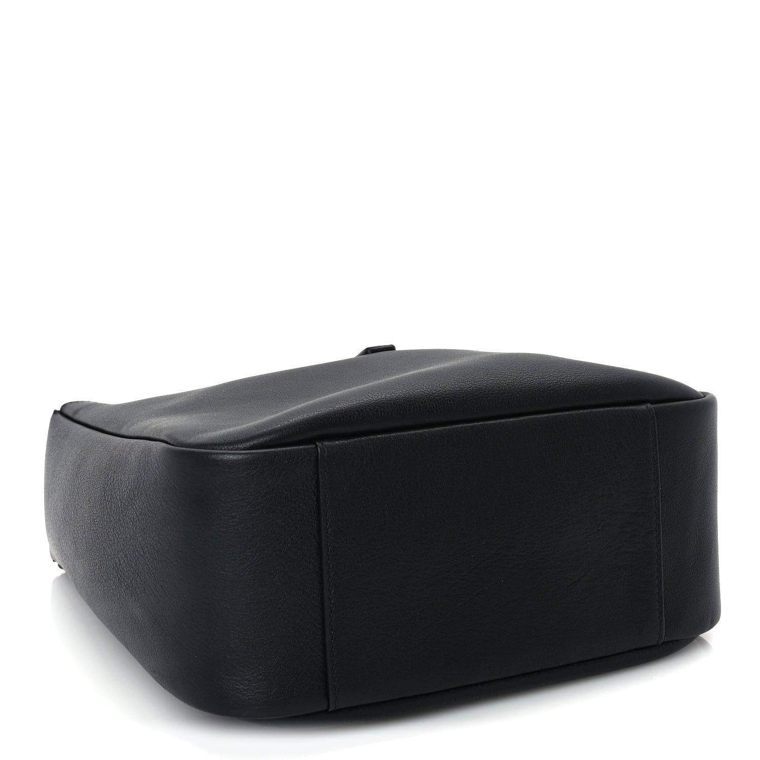 Saint Laurent Smooth Calfskin Small Le 5 A 7 Soft Hobo  Black