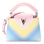 Louis Vuitton Taurillon Mini Degrade Rainbow V Capucines