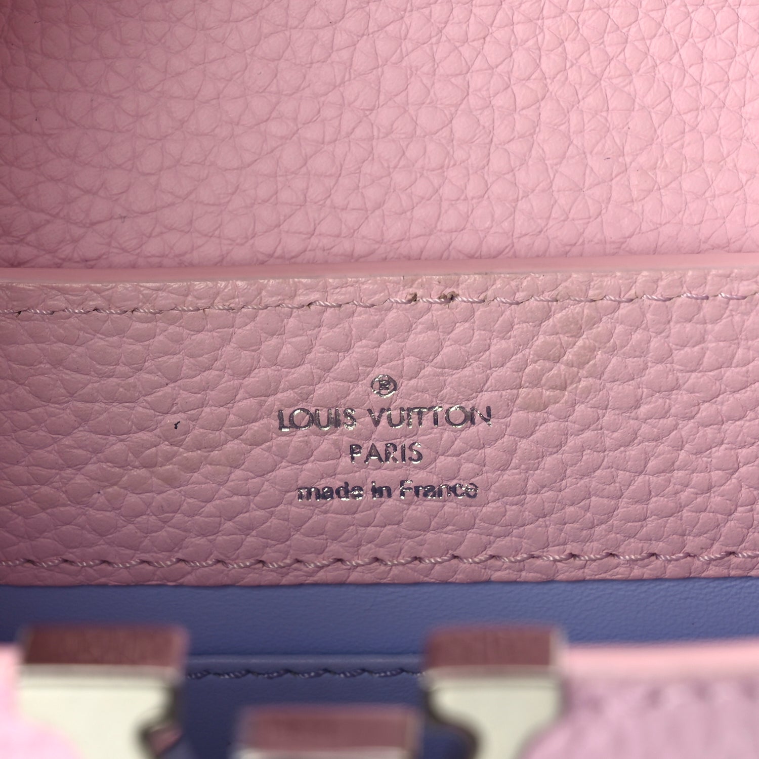 Louis Vuitton Taurillon Mini Degrade Rainbow V Capucines