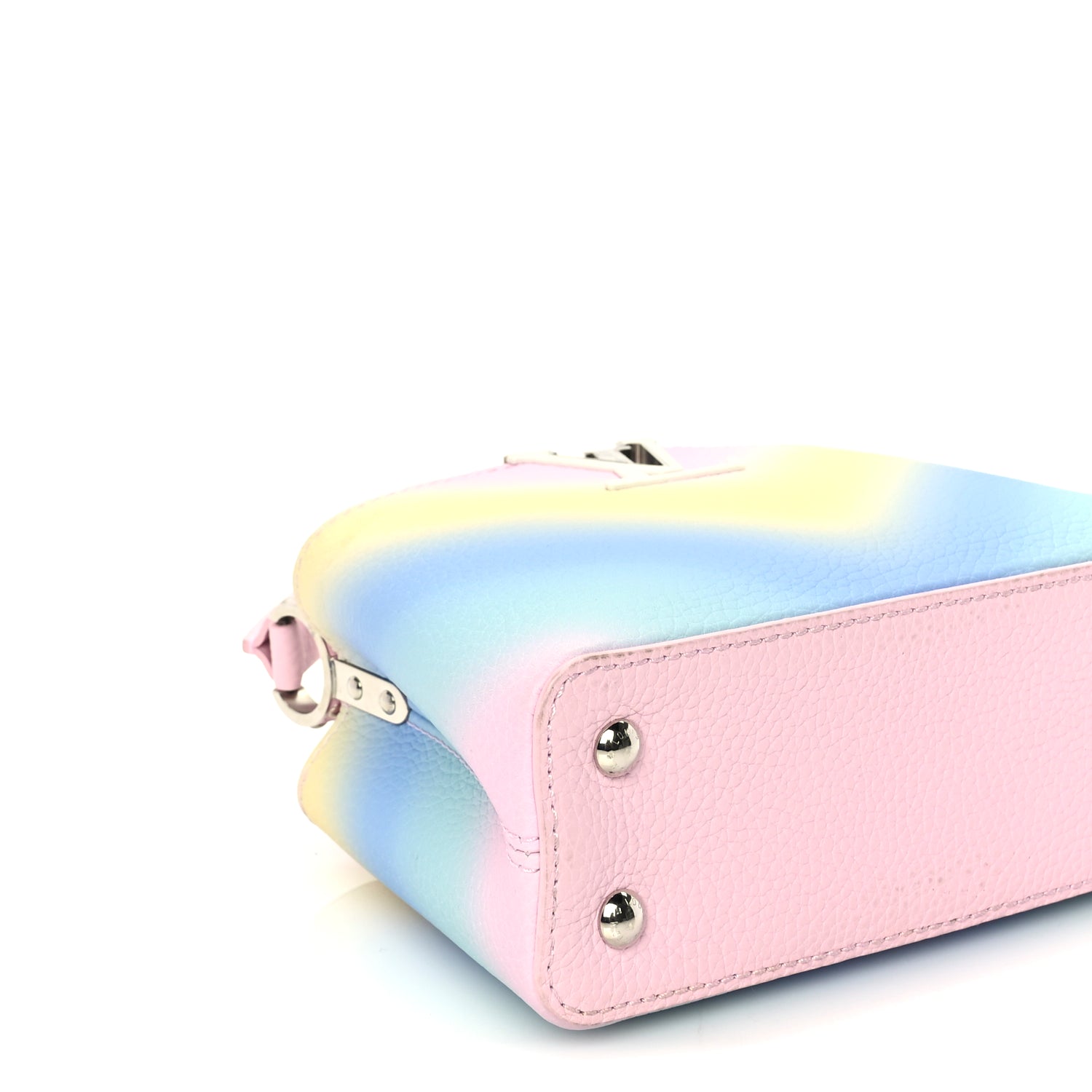 Louis Vuitton Taurillon Mini Degrade Rainbow V Capucines