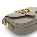Louis Vuitton Grained Calfskin LV Pont 9 Soft PM  Gris