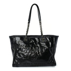 Chanel Glazed Calfskin Small Deauville Tote