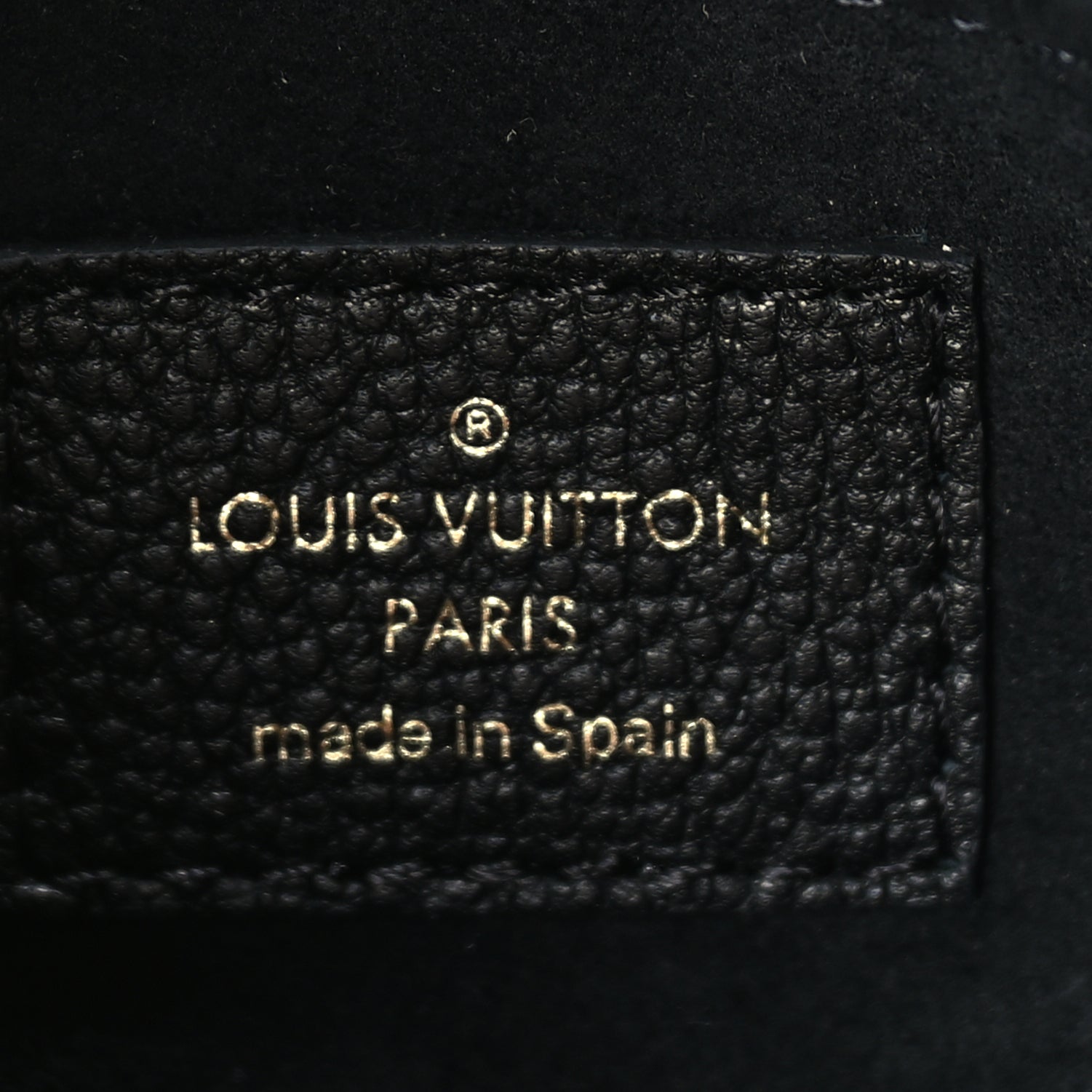 Louis Vuitton Empreinte Monogram Giant Bagatelle NM Black