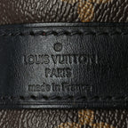 Louis Vuitton Monogram Macassar Keepall Bandouliere 45 Black