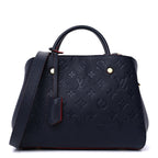 Louis Vuitton Empreinte Montaigne BB Marine Rouge