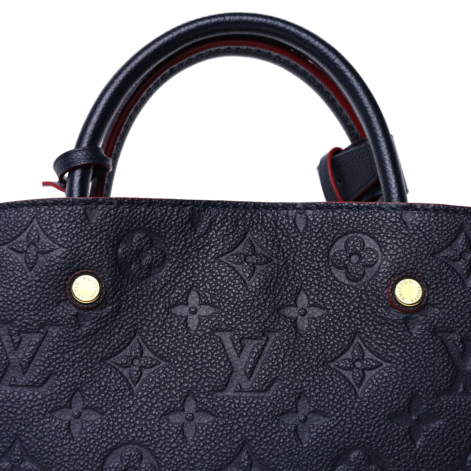 Louis Vuitton Empreinte Montaigne BB Marine Rouge