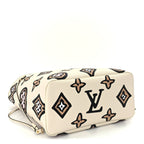 Louis Vuitton Monogram Giant Wild at Heart Neverfull MM  Creme