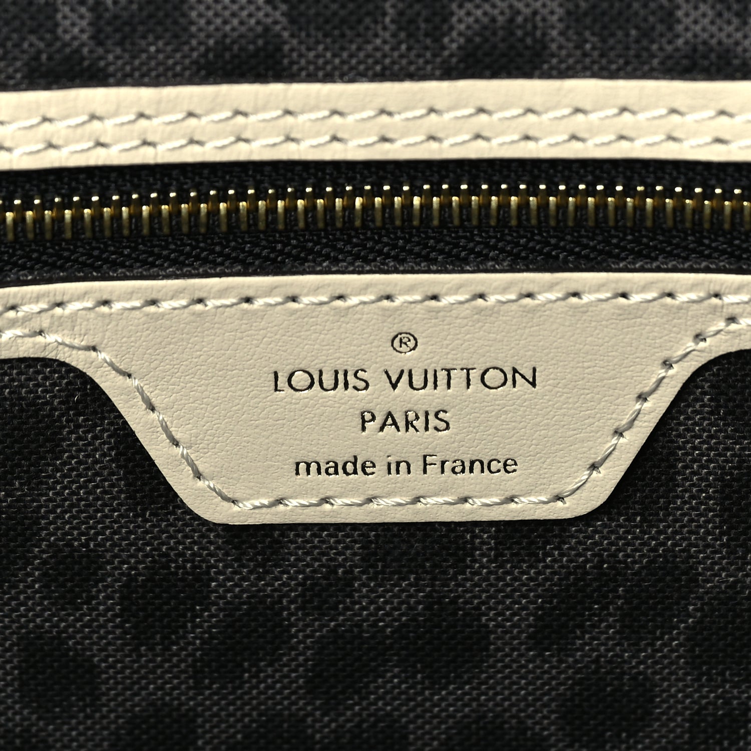 Louis Vuitton Monogram Giant Wild at Heart Neverfull MM  Creme