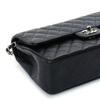 Chanel Caviar Quilted Medium Double Flap Black