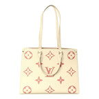 Louis Vuitton Empreinte Monogram Giant Onthego MM Creme Rose Trianon