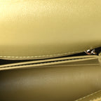 Chanel Caviar Quilted Extra Mini Coco Handle Flap Light Green