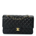 Chanel Caviar Quilted Medium Double Flap Black