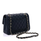 Chanel Caviar Quilted Small Double Flap Dark Navy
