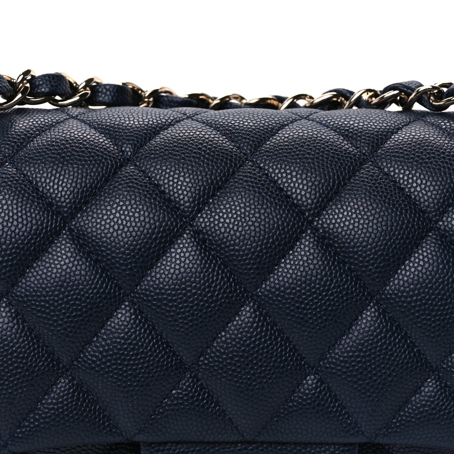 Chanel Caviar Quilted Small Double Flap Dark Navy