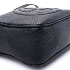 Gucci Pebbled Calfskin Small Soho Disco Bag Black