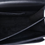 Saint Laurent Calfskin Medium Monogram Sunset Black