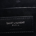 Saint Laurent Calfskin Medium Monogram Sunset Black