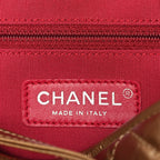 Chanel Metallic Aged Calfskin Quilted Medium Gabrielle Gold