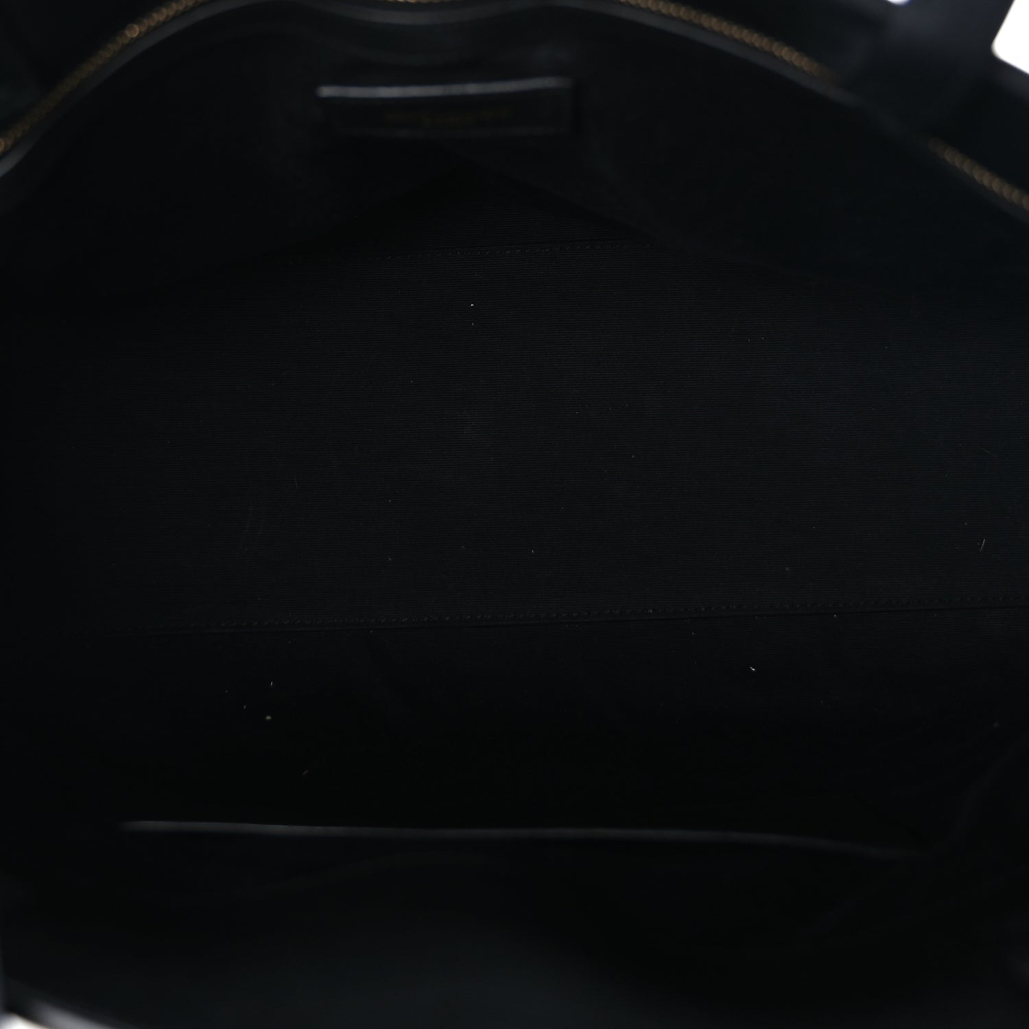 Saint Laurent Calfskin Medium Manhattan Shopper Tote  Black