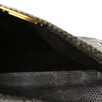 Fendi Snakeskin Large Peekaboo Iconic Satchel Green