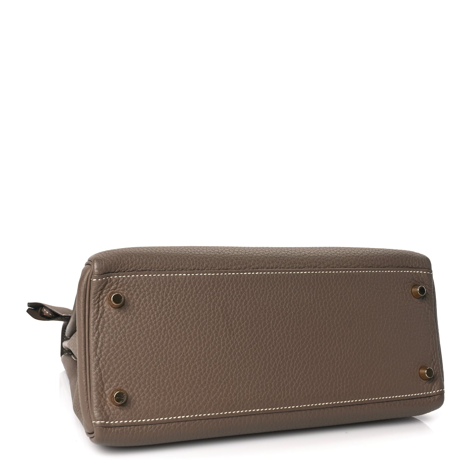 Hermes Taurillon Clemence Kelly Retourne 28 Etoupe