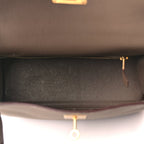 Hermes Taurillon Clemence Kelly Retourne 28 Etoupe