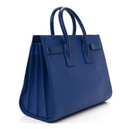 Saint Laurent Calfskin Small Sac De Jour  Outremer
