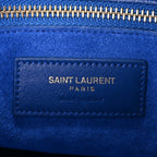 Saint Laurent Calfskin Small Sac De Jour  Outremer