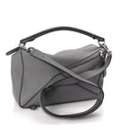Loewe Calfskin Large Puzzle Bag Grey