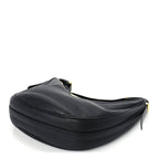 Prada Soft Calfskin Arque Shoulder Bag  Black