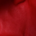 Bottega Veneta Nappa Maxi Intrecciato The Pouch Oversized Clutch Bright Red