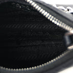 Prada Tessuto Nylon Mini Re-Edition 2000 Shoulder Bag Black
