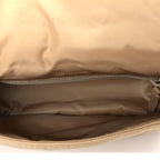 Prada Re-Nylon Vitello Padded Small Flap Shoulder Bag Deserto