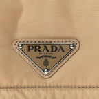 Prada Re-Nylon Vitello Padded Small Flap Shoulder Bag Deserto