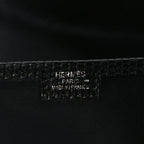 Hermes Swift Lizard Varanus Niloticus Jige Elan Touch 29 Clutch  Black