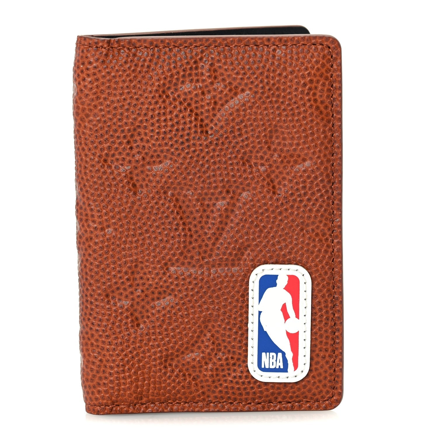 Louis Vuitton X NBA Grained Calfskin Monogram Pocket Organizer  Brick Orange