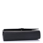 Saint Laurent Grain De Poudre Medium Classic Monogram Kate Satchel Fog