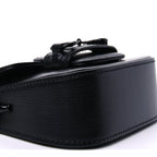 Gucci Azalea Calfskin Web Monochrome Horsebit 1955 Wallet On Strap  Black