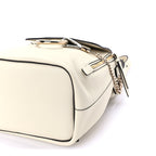 Chloe Suede Calfskin Small Faye Backpack  Off White