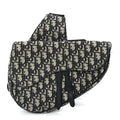 Christian Dior Oblique Mens Saddle Bag  Blue