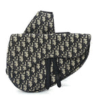 Christian Dior Oblique Mens Saddle Bag  Blue